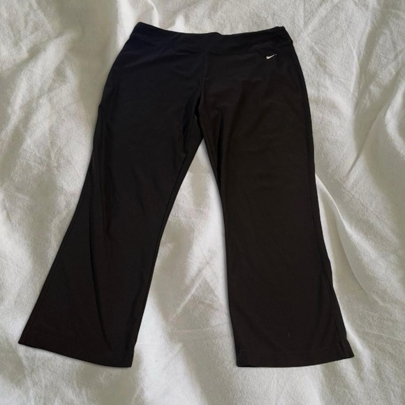 Nike Pants - Black Flared Athletic Pants